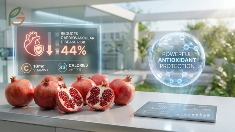 Are pomegranates good for you explained with research on cardiovascular risk reduction and antioxidant protection.