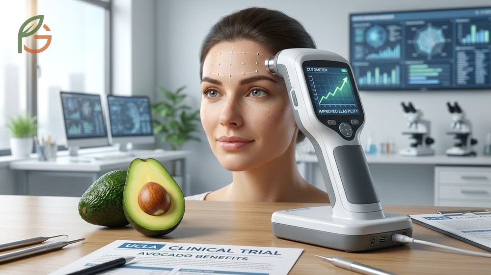 Avocado benefits for skin include increased elasticity and antioxidant protection proven by clinical research trials.