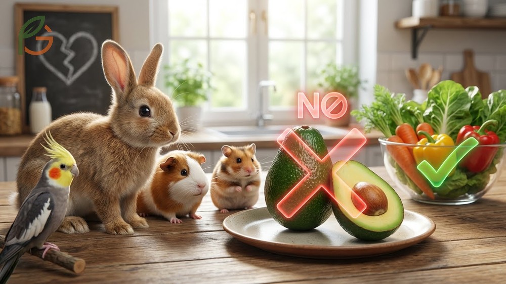 Can rabbits eat avocado safety guide highlighting the dangers of persin toxicity for small pets.