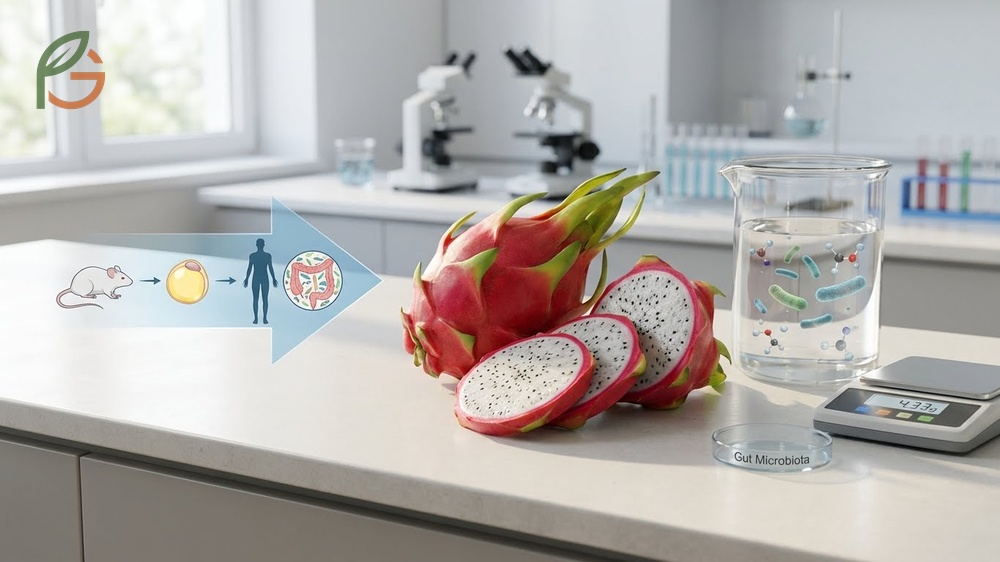 Dragon fruit for weight loss supported by high water content and fiber that promote fullness with minimal calorie intake.