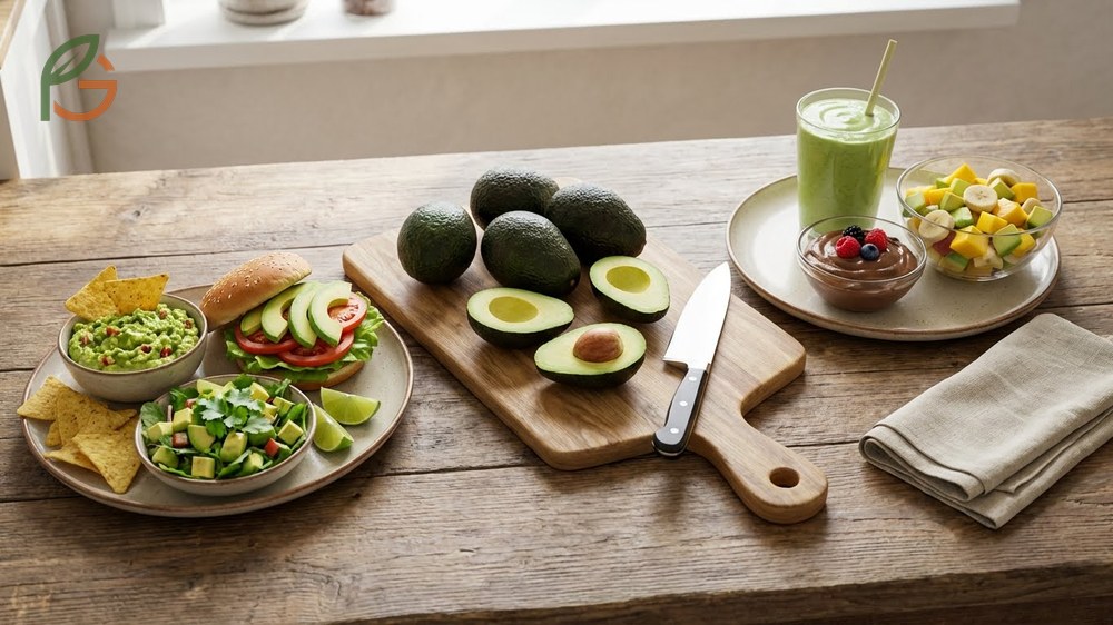 Is avocado sweet or savory explaining the neutral flavor suitable for tacos salads and chocolate desserts.