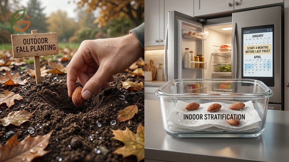 When to plant peach seeds depends on climate with most regions starting stratification 4 months before frost.