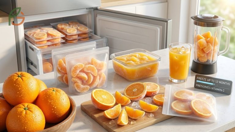 Can you freeze oranges guide explains methods to preserve vitamin C and segments for up to 12 months.