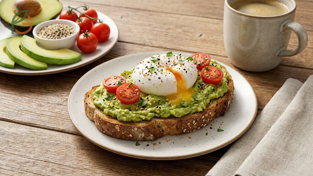 Creamy avocado recipes featuring healthy chocolate brownies and green smoothies that use fruit for rich texture.