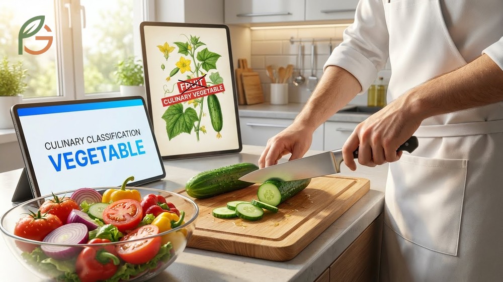 Cucumber fruit or vegetable debate highlights that while botanically fruits they are treated as vegetables in savory cooking.