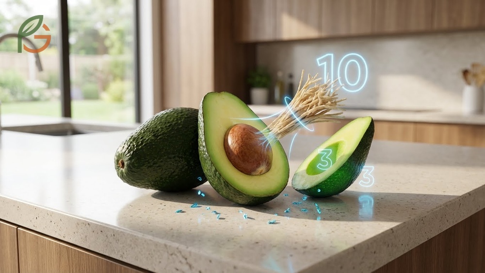 Net carbs in avocado calculated by subtracting fiber from total carbohydrates for keto planning.
