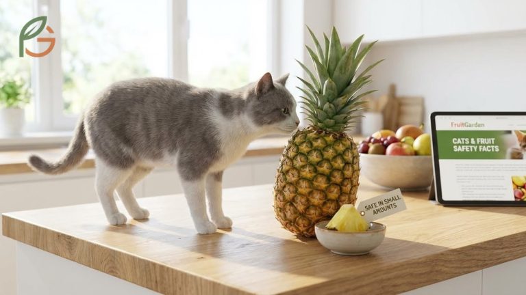 Can cats eat pineapple safety facts explaining toxicity risks and nutritional value for felines based on veterinary guidance.