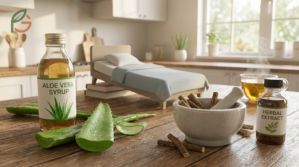 Natural heartburn remedies such as aloe vera syrup can significantly reduce symptoms in 2 to 4 weeks.