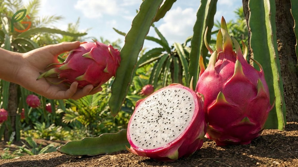When dragon fruit ready signals converge the internal sugar peaks typically 30 days after the bloom opens.