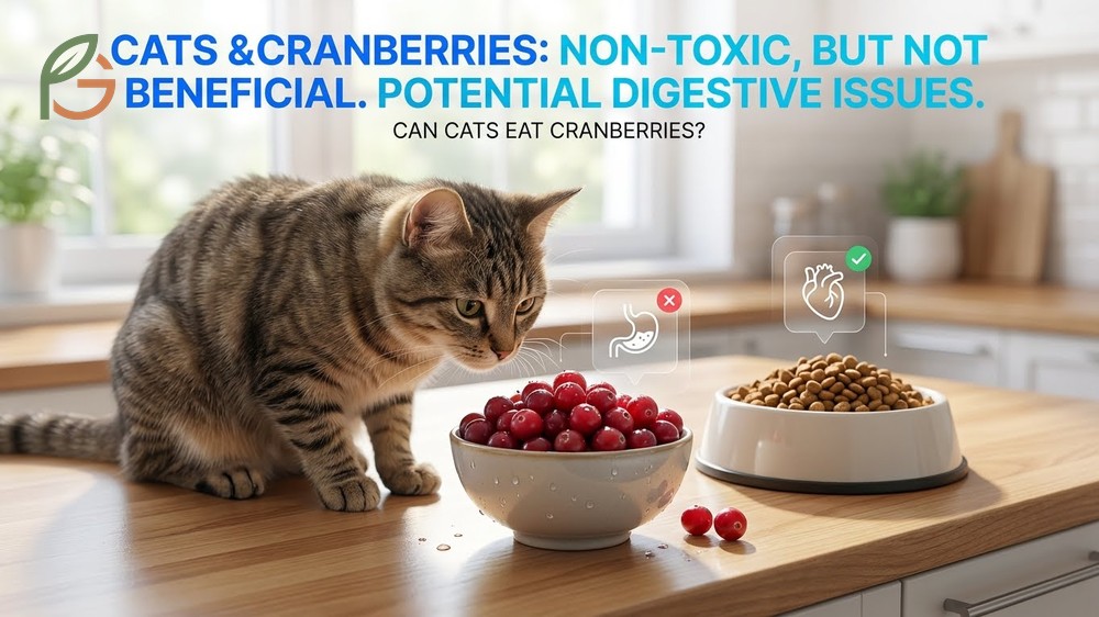 Can cats eat cranberries research shows they offer no essential nutrients that are not already in formulated cat food.