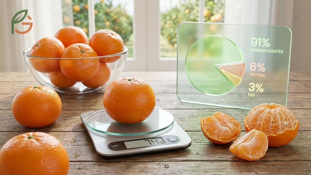 Clementine nutrition facts indicate these fruits are 91 percent carbohydrates and contain minimal fat or sodium.