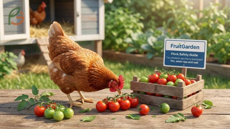 Can chickens eat cherry tomatoes safely when fully ripe and red for nutritional benefits.