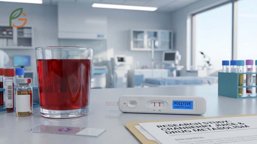 Does cranberry juice help with drug test results regarding standard 50 ng/mL detection thresholds for cannabis.