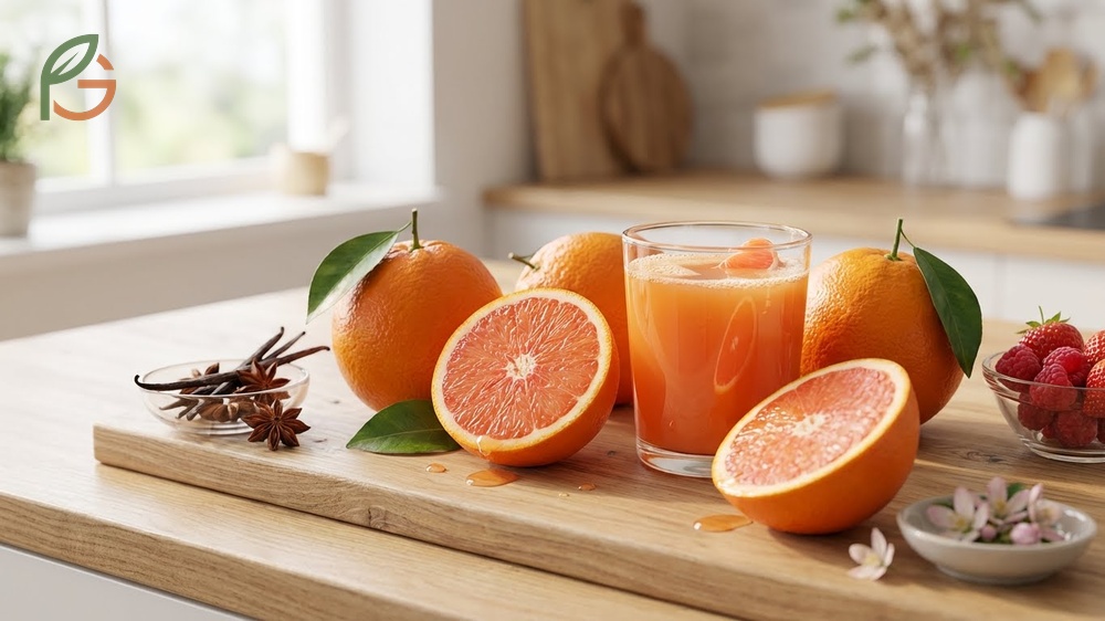 Cara Cara flavor profile offers a sweet dessert like taste with low acidity levels around 0 point 8 percent.