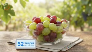 How Many Calories in Grapes? Counts for Green, Red, and Seedless
