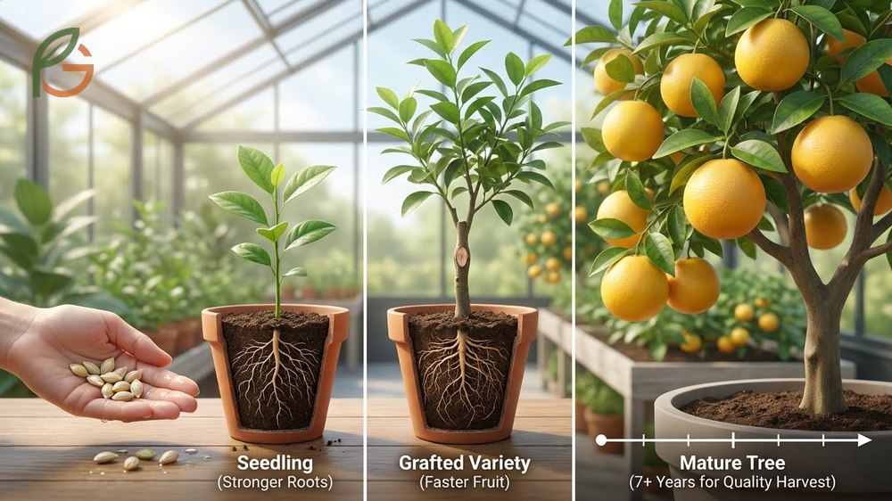 How to grow grapefruit tree seeds using the paper towel method for germination within 10 to 15 days.