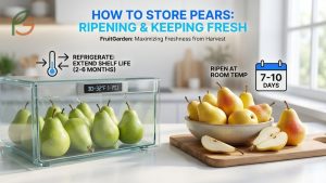 How to Store Pears: Ripening and Keeping Fresh