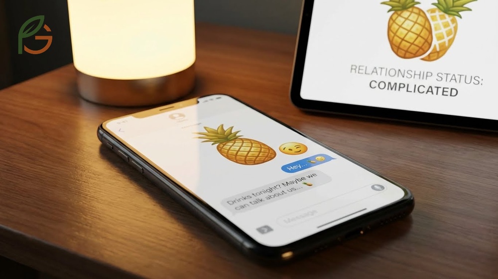 What Does the Pineapple Emoji Mean in digital communication ranging from tropical vibes to relationship status.