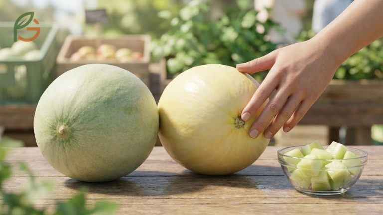 How to pick honeydew for maximum flavor by evaluating skin color and surface texture before buying.