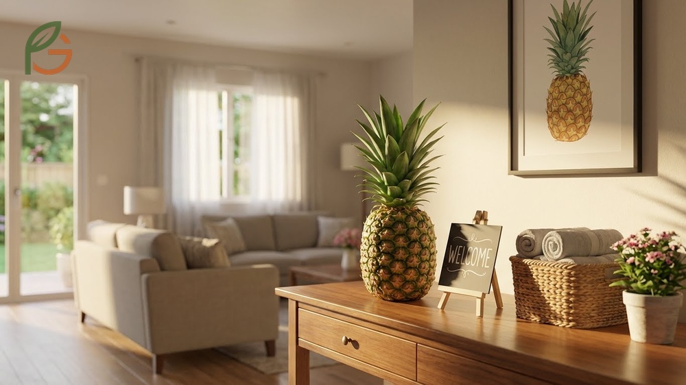 What Does Pineapple Mean summarized by context from garden joy to complex social signals.