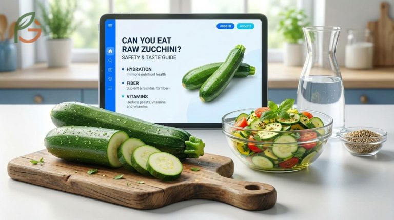 Can you eat raw zucchini to access water-soluble vitamins and fiber that support digestion while ensuring food safety.