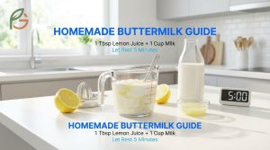 How to Make Buttermilk with Lemon Juice: Easy Guide