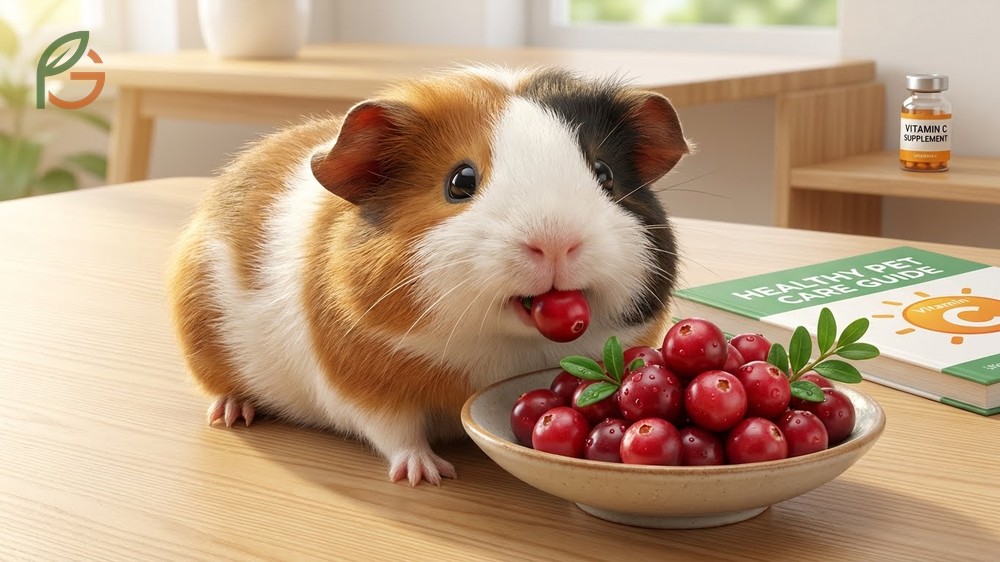 Can guinea pigs eat cranberries offers a valuable source of vitamin C which they cannot synthesize internally.