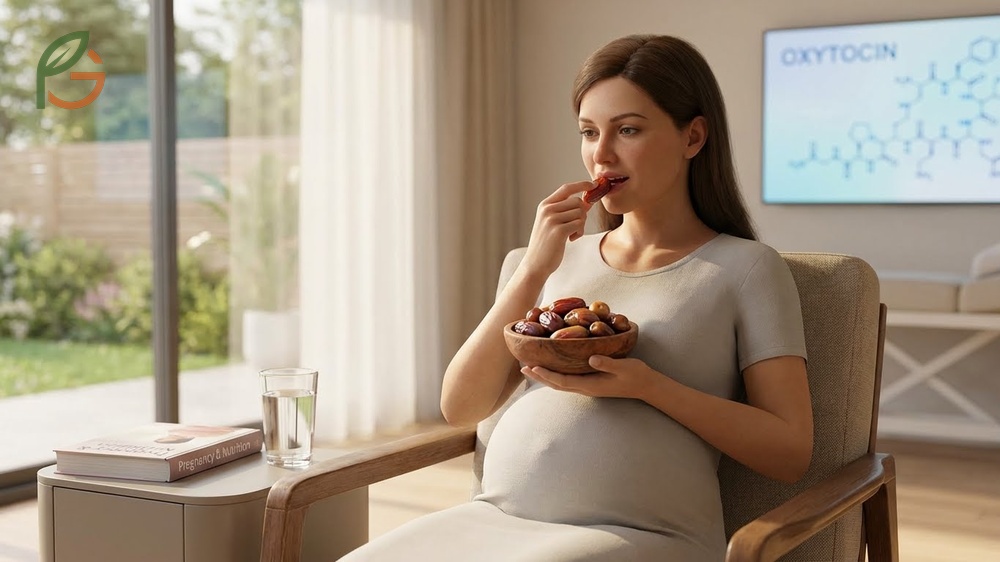 Dates fruit during pregnancy benefits linked to shorter labor duration when consumed in the final 4 weeks.