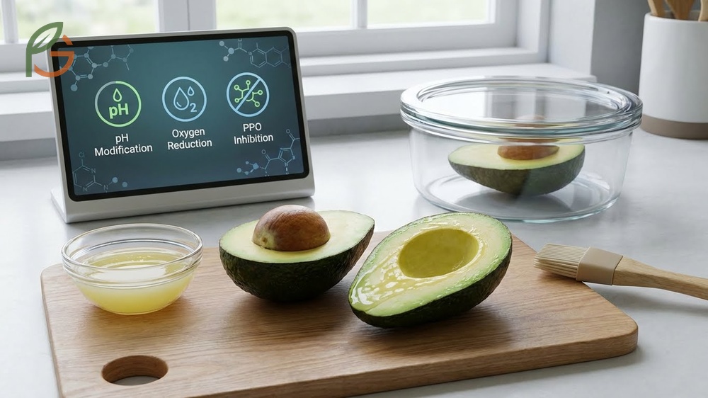 How to preserve cut avocado using advanced techniques like onion storage or water submersion to extend freshness.