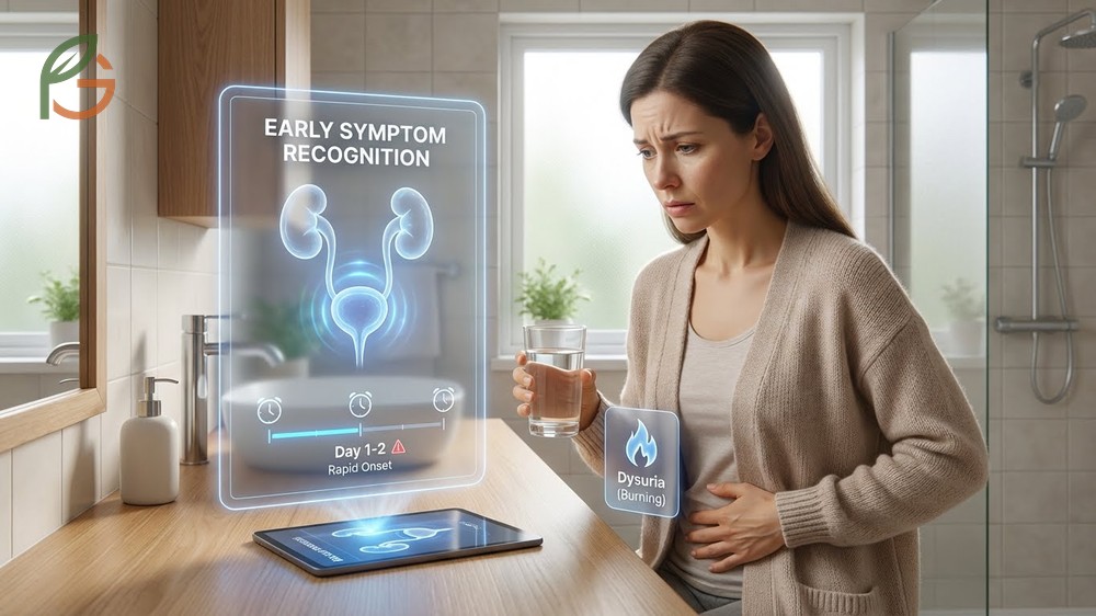 Recognizing UTI symptoms early prevents progression to kidney infections and ensures timely medical treatment.