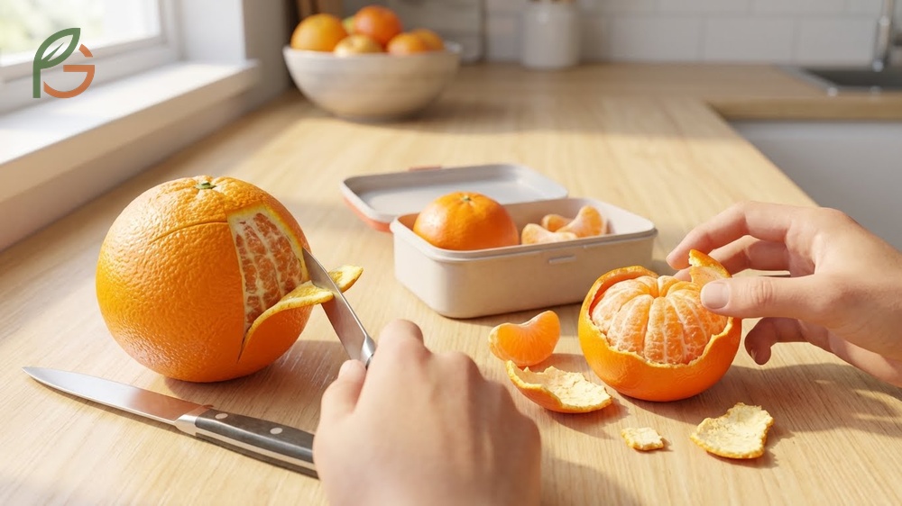 Clementine vs mandarin vs tangerine review shows oranges are larger and harder to peel than small tangerines.