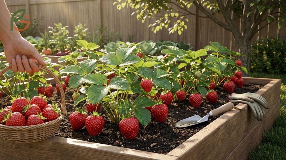 Different types of strawberries like Ozark Beauty and Albion that offer disease resistance and sweet flavor profiles.