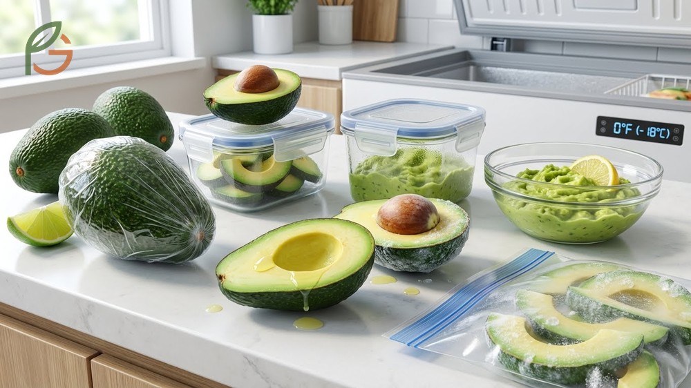 Can you freeze avocados benefits explaining how cold temperatures halt enzymatic browning.