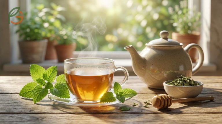 Lemon balm tea benefits include reduced anxiety by 18 percent and improved sleep quality by 42 percent in clinical studies.