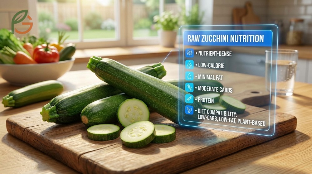 Raw zucchini nutrition offers a low-calorie profile with essential minerals that supports weight management and healthy eating habits.