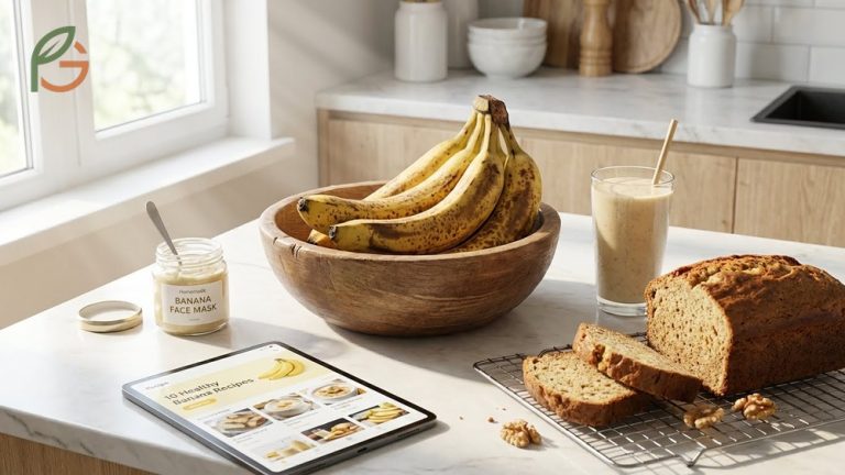 What to do with ripe bananas ideas include baking nutritious bread and blending smoothies using antioxidant rich fruit.