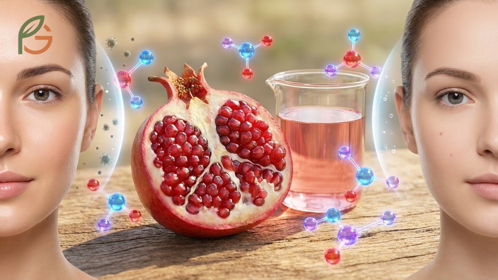 Antioxidant benefits for skin include neutralizing free radicals and inhibiting melanin synthesis to reduce dark spots and acne.