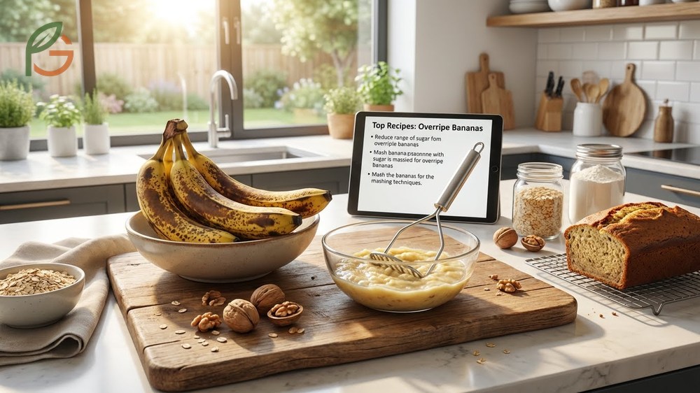 What to make with overripe bananas features moist banana bread and vegan muffins using three mashed fruits.