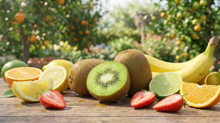 What does kiwi taste like explained with its unique blend of strawberry sweetness and tangy citrus notes.