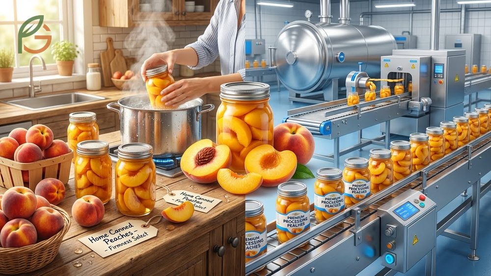 Canning peach cultivars like Glohaven and Loring offer superior firmness retention and color stability for freezing and canning.