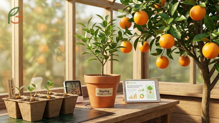 How to grow an orange tree from seed requires patience and specific environmental conditions for successful germination.