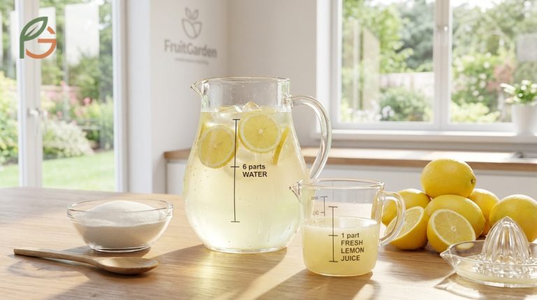 How to make lemonade with lemon juice by mixing fresh juice simple syrup and cold water in just ten minutes.