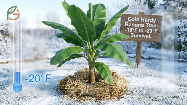 Cold hardy banana tree guide featuring exotic varieties suitable for growing in cooler climates.
