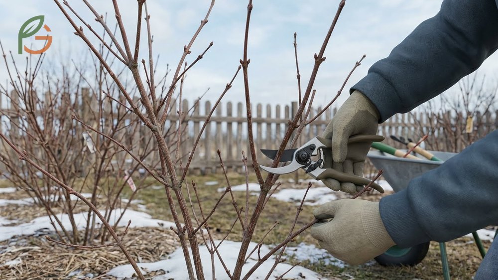 When to prune elderberry depends on the region but generally occurs in late winter while plants remain dormant.