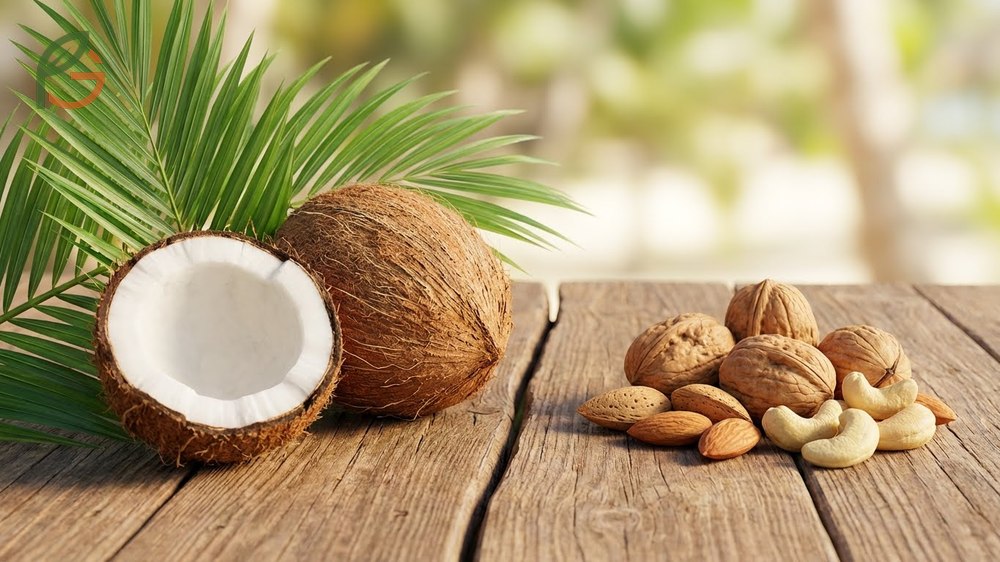 Is coconut a tree nut breakdown comparing the structure of coconut shells to true botanical nuts like walnuts.