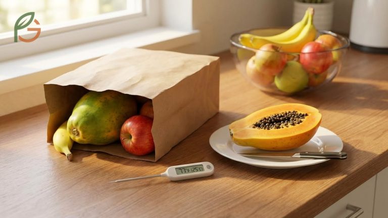 How to ripen papaya fast at home using proven methods like paper bags to reduce wait time to 48 hours.