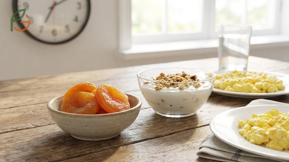 Best time to eat dried apricots is in the morning or pre-workout for sustained energy without digestive issues.