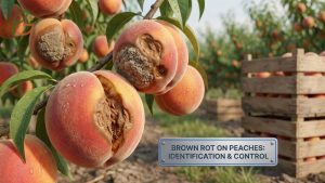 Brown Rot on Peaches: Identification and Control
