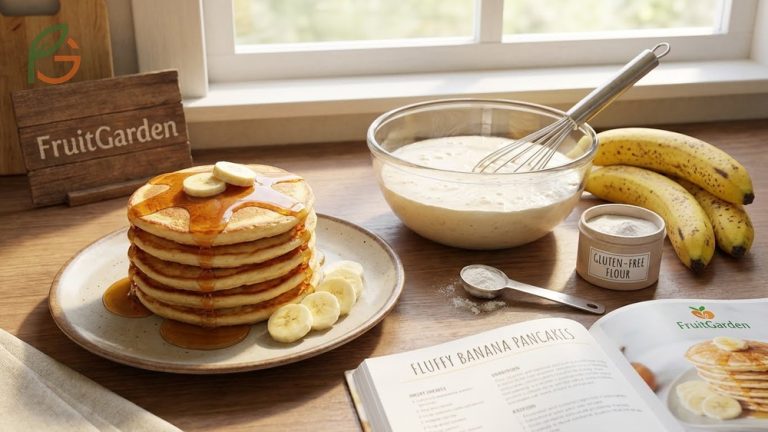 How to make fluffy banana pancakes that are light and tender using ripe bananas and proper leavening techniques.