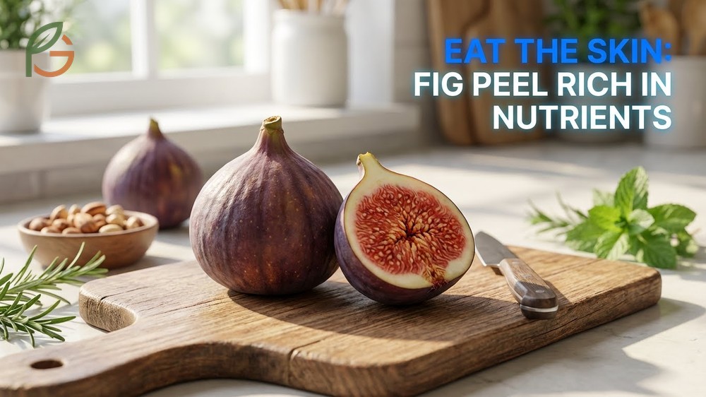 Can you eat fig skin demonstrating the soft edible texture of ripe figs without peeling.